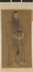 Stehende Figur von Lü Dongbin