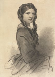 Studie einer Frau