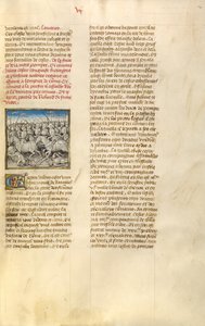 Die Armee des Pompeius flieht vor Julius Caesar