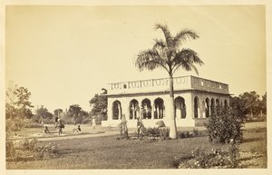 Die Baradari im Wingfield Park, Lucknow von Unknown artist