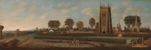 Der Glockenturm von Evesham von Unknown artist