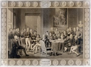 Der Wiener Kongress. Der Wiener Kongress von 1815. Alexander I., Zar; H.R.Stewart, Castlereagh; Franz I., Kaiser von Österreich; Friedrich Wilhelm III., König von Preußen; Karl August, Prinz von Hardenberg; Wilhelm von Humboldt