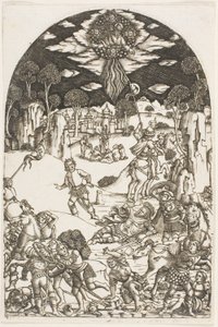 Die Bekehrung des Heiligen Paulus von Unknown artist