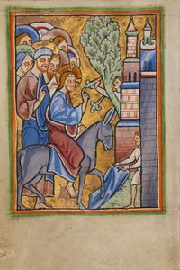 Der Einzug in Jerusalem von Unknown artist