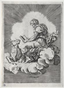 Die vier Evangelisten: St. Lukas