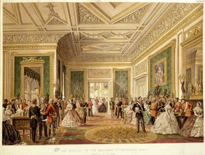 Die Hochzeit von Prinz von Wales Edward VII. von Unknown artist