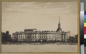 Der Michael-Palast in Sankt Petersburg von Unknown artist