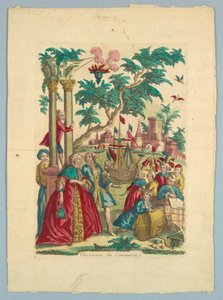 Die Eröffnung des Handels von Unknown artist