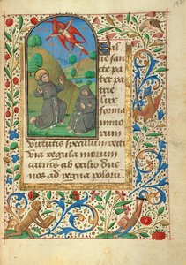 Die Stigmatisation des Heiligen Franziskus von Unknown artist