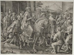 Der Triumph von Mordechai von Unknown artist