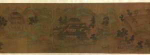 Die Wangchuan-Villa von Unknown artist