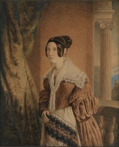 Die Frau von Kapitän William Hewett, c.1840