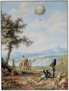 Die Belagerung von Mainz: Die Festung ist von der Armee der Ersten Koalition am 14. April 1793 umgeben von Unknown artist