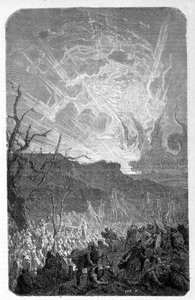 Die Aberglauben des Jahres Tausend (1000): das Ende der Welt - in „Geschichte der Päpste“ von Unknown artist