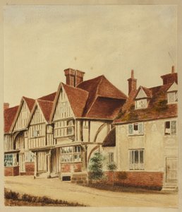 Tudor-Hausfassaden