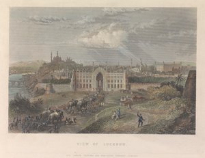 Blick auf Lucknow von Unknown artist