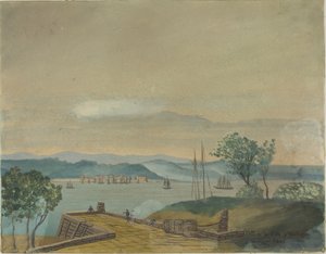 Ansicht der Stadt Washington im Jahr 1807