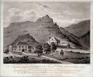 Ansicht der Insel Sainte Helene von Unknown artist