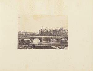 Blick von der Pont des Arts in Paris