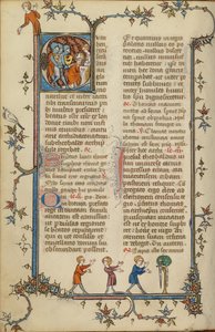 Initiale C: Das Martyrium des Heiligen Thomas Becket