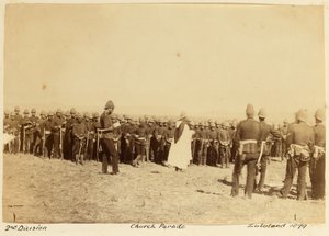 Kirchenparade der 2. Division, Zululand