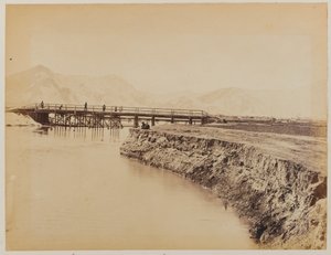 Brücke über den Kabul-Fluss von Unknown photographer