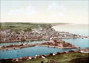 Fécamp und seine Klippen - V. 1895.