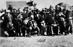 König Cetshwayos Krönung am 1. September 1873 von Unknown