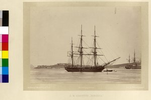 Seiner Majestät Korvette "Minerva" von Unknown photographer