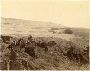 Panoramablick auf das Tal der Könige, Ägypten