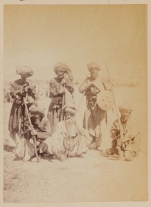 Pathan-Stammesangehörige von Unknown photographer