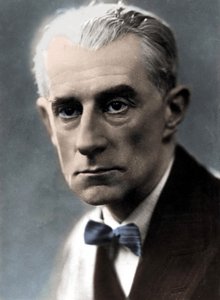 Porträt des Komponisten Maurice Ravel