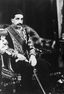 Porträt von Abdulhamid II. (1842-1918), Sultan des Osmanischen Reiches von Unknown photographer