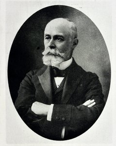 Porträt von Antoine Henri Becquerel - Englischer Physiker, Nobelpreisträger 1852-1908 von Unknown photographer