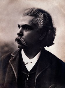Porträt von Carlos Andrea Gomes (Gomez) (1836-1896) brasilianischer Komponist Fotografie. 19. Jahrhundert. Bologna, civico Museo Museo