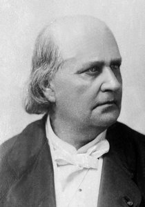 Porträt von Charles Marie Leconte de Lisle (1818-1894), französischer Dramatiker. von Unknown photographer
