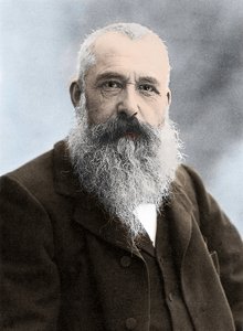 Porträt von Claude Monet (1840-1926), französischer Maler