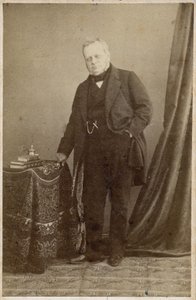 Porträt von Graf Camillo Benso von Cavour (1810-61) - circa 1855 von Unknown photographer