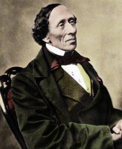Porträt des dänischen Schriftstellers und Dichters Hans Christian Andersen (1805-1875). Fotografie aus den 1860er Jahren von Unknown photographer