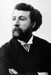 Porträt von Edouard Pailleron (1834-1899), französischer Dichter und Dramatiker von Unknown photographer
