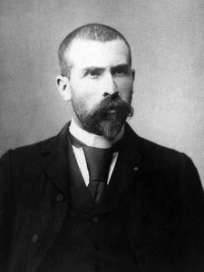Porträt von Emile Roux (1853-1933), französischer Arzt und Biologe.