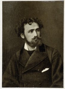 Porträt von Eugène Delacroix (1798 - 1863) im Jahr 1854 von Unknown photographer