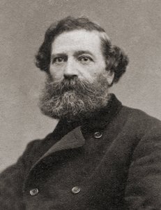 Porträt von Felix Pyat (1810-1889), französischer Schriftsteller, Journalist und Politiker von Unknown photographer
