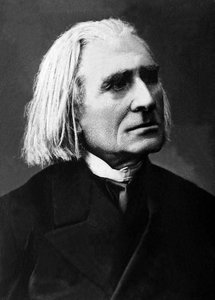 Porträt von Franz Liszt (1811-1886), ungarischer Komponist, Pianist und Dirigent von Unknown photographer