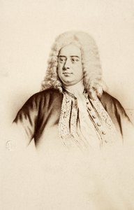 Porträt von Georg Friedrich Händel von Unknown photographer