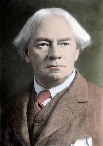 Porträt von Jerome K. Jerome, englischer Schriftsteller (1859-1927) von Unknown photographer
