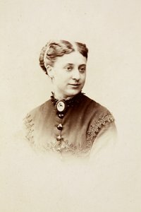 Porträt von Miss Dunlop, ca. 1860er (s/w Foto) von Unknown photographer