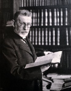 Porträt von Paul Ehrlich von Unknown photographer