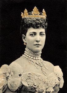 Porträt von Königin Alexandra von Dänemark