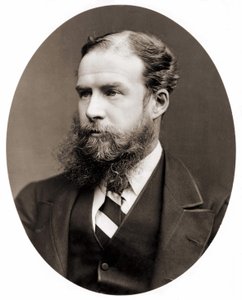 Porträt von Sir John Lubbock, Baron von Avebury (1834-1913), britischer Politiker, Naturforscher und Prähistoriker. Fotografie von Unknown photographer